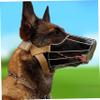 Metal Basket Dog Muzzle for Medium and Large Dogs, Breathable Adjustable Wire Muzzle to Help Prevent Biting, Barking, and Chewing, Size L view 2