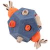 Treat-Dispensing Dog Toy Ball for Dental Cleaning view 1