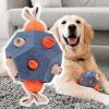 Treat-Dispensing Dog Toy Ball for Dental Cleaning view 4
