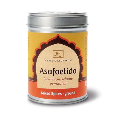 Classic Ayurveda Asafoetida Spice Blend with Fenugreek Seeds, 100 g