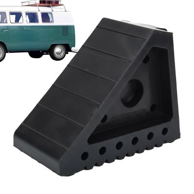 Non-Slip, Safe, Stackable Compact Tire Chocks