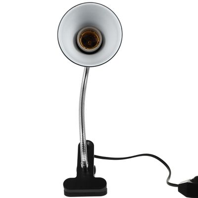 BESTonZON Reptile Heat Lamp Fixture with Wide Opening and E27 Socket