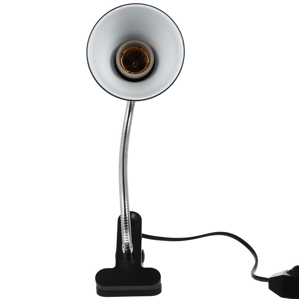 BESTonZON Reptile Heat Lamp Fixture with Wide Opening and E27 Socket