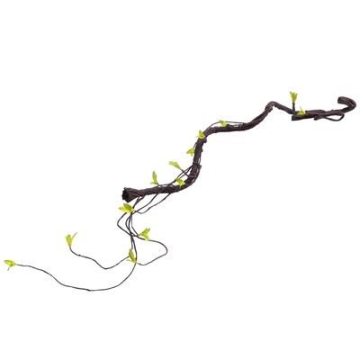 Artificial Brown Plastic Rattan Vine for Terrariums and Cages