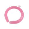 Kavolet Neck Cooling Tube, Quick-Relief Ice Rings for Hot Summer Temperatures, Outdoor Sports for Men and Women, PVC (Pink) view 1