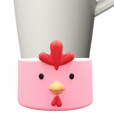 Cartoon Silicone Insulating Sleeve for Coffee Cups