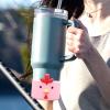 Cartoon Silicone Insulating Sleeve for Coffee Cups view 3