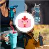 Cartoon Silicone Insulating Sleeve for Coffee Cups view 4