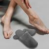 TOPBATHY Brushed Cloth Disposable Slippers, 10 Pairs for Guests at Home view 3