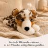 Habibi Plush Heatable Stuffed Animal, Australian Shepherd, Millet-Filled view 3