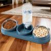Stainless Steel Cat Bowl, Water and Food Dispenser view 2