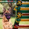 Soft Breathable Muzzle with Adjustable Strap and Front Opening view 3