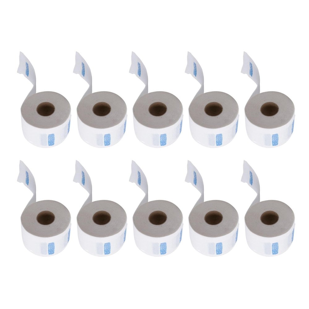 10 Rolls Disposable Neck Strips for Hair Salons