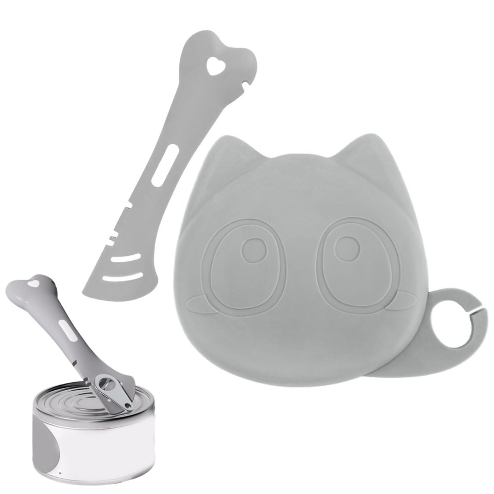 YRTUOP Pet Food Lid with Spoon