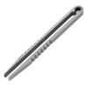 TOPINCN Mini Titanium Alloy Tweezers, Safe and Practical Outdoor Survival Tool for Camping (SILVER) view 3