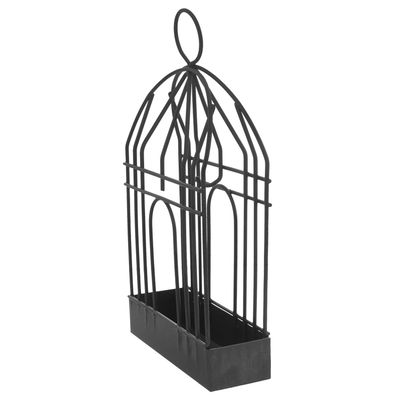 ARTIBETTER Retro Iron Birdcage Spiral Holder