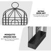ARTIBETTER Retro Iron Birdcage Spiral Holder view 2