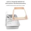 Leakproof Cat Litter Box, Small and Large, Easy to Clean view 2