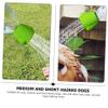 Portable Silicone Pet Shower Sprayer for Dogs, Green view 3