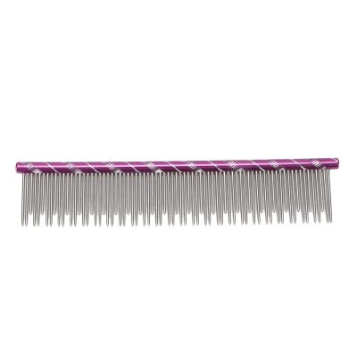 Yctze Reusable Cat Grooming Comb with Stainless Steel Teeth