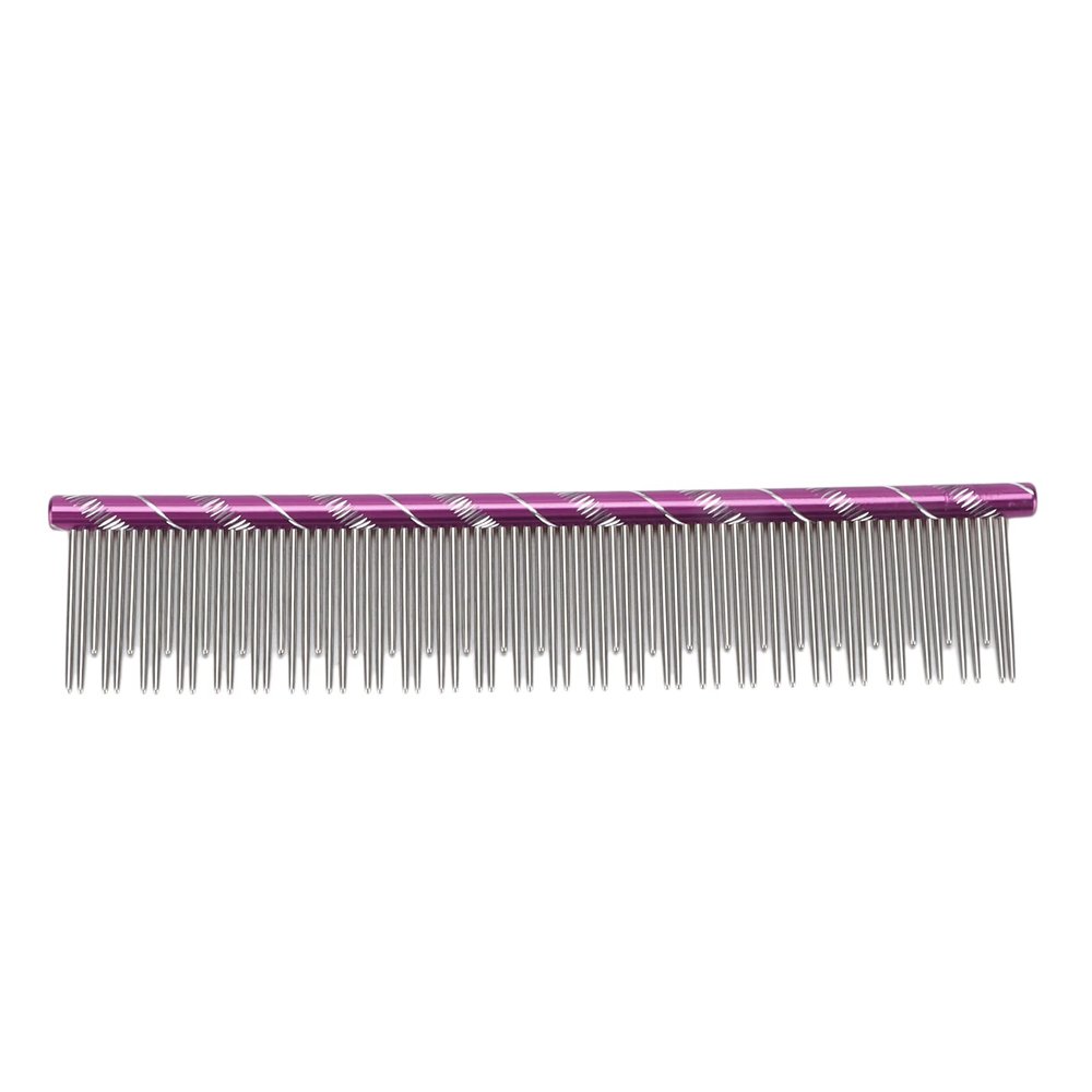 Yctze Reusable Cat Grooming Comb with Stainless Steel Teeth