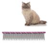 Yctze Reusable Cat Grooming Comb with Stainless Steel Teeth view 4
