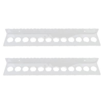 Haofy Acrylic Scissor Holder Rack, 12 Slots, Wall-Mounted Organizer