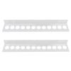 Haofy Acrylic Scissor Holder Rack, 12 Slots, Wall-Mounted Organizer view 1