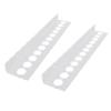 Haofy Acrylic Scissor Holder Rack, 12 Slots, Wall-Mounted Organizer view 2