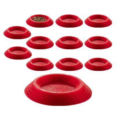 Gungtj Dubia Roach Feeding Dish - 12-Pack