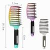 3-Pack Boar Bristle Detangling Hair Brushes for Women, Men & Children view 2