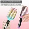 3-Pack Boar Bristle Detangling Hair Brushes for Women, Men & Children view 4