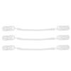 BCOATH 3-Pack Adjustable Hat Clips with Spring Chain and Transparent Chin Straps view 1