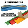 CVFOMBN Self-Adhesive Vinyl Anti-Slip Stair Edge Profile, Red, 4 cm × 3 m view 2