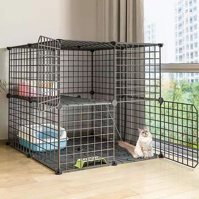 HJMMWT Cat Enclosure, Indoor Dog Cage for Small Dogs