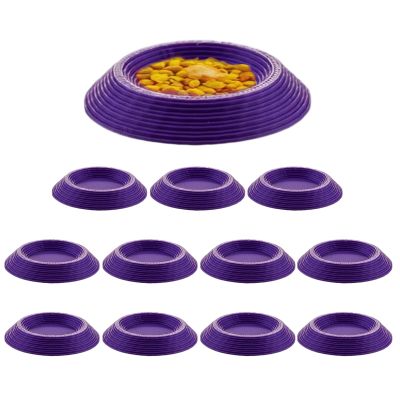 Isopod Feeder - 12 Pack Anti-Slip ABS Feeding Bowls