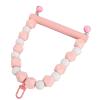 SIXRUN Multifunctional Wooden Bird Swing Toy for Parrots (PINK) view 2