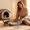 High-Sided Splash-Proof Cat Litter Box view 3