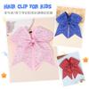 GreatRise 10-Piece Rhinestone Bow Hair Ties, Blue view 2