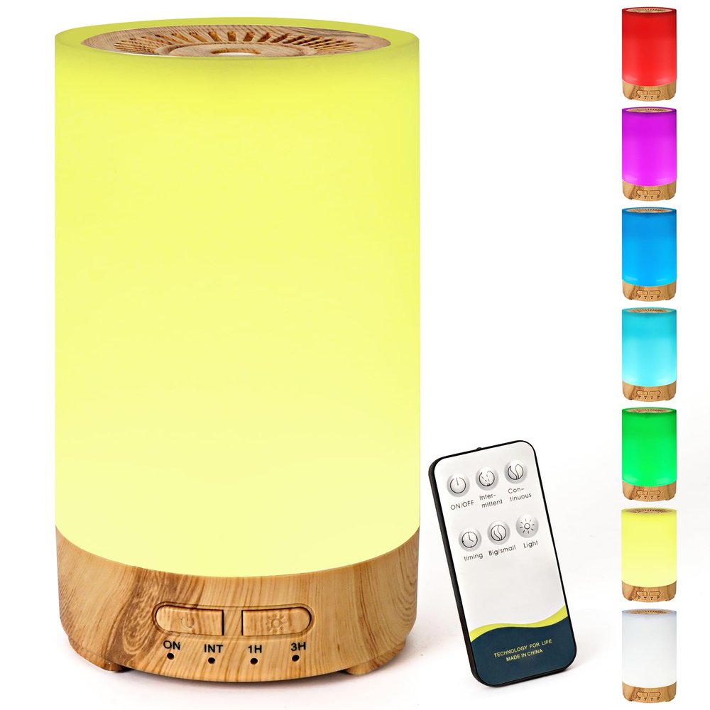 150 mL Aroma Diffuser with 7-Color Light and Auto Shutoff