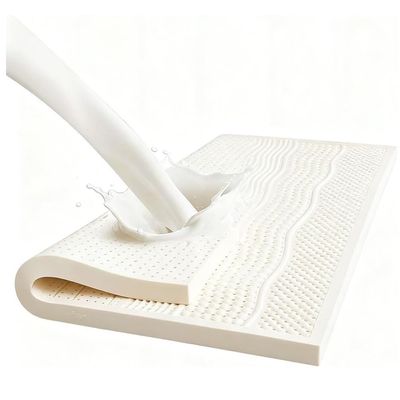 Natural Latex Mattress Topper, Tatami Massage Double Mattress, Integrated Honeycomb Pores, 10 cm, 170 x 200 cm (67.79 in)