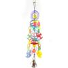 Colorful Bird Toy with Bell and Swing view 3