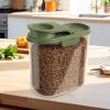 yybng Transparent Pet Food Storage Container with Visible Fill Level view 2