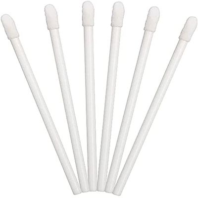 50-Piece Lip Brush Applicator Set, Flocked Lip Gloss Wands