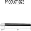50-Piece Lip Brush Applicator Set, Flocked Lip Gloss Wands view 2