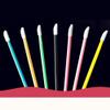 50-Piece Lip Brush Applicator Set, Flocked Lip Gloss Wands view 4