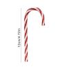 Candy Cane Christmas Tree Ornaments for Holiday Party Decorations view 4