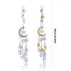 Fahoujs Handmade Moon and Star Crystal Hanging Sun Catcher view 4