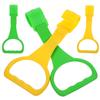 ibasenice 4-Piece Plastic Crib Pull Rings for Babies view 1