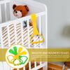 ibasenice 4-Piece Plastic Crib Pull Rings for Babies view 3